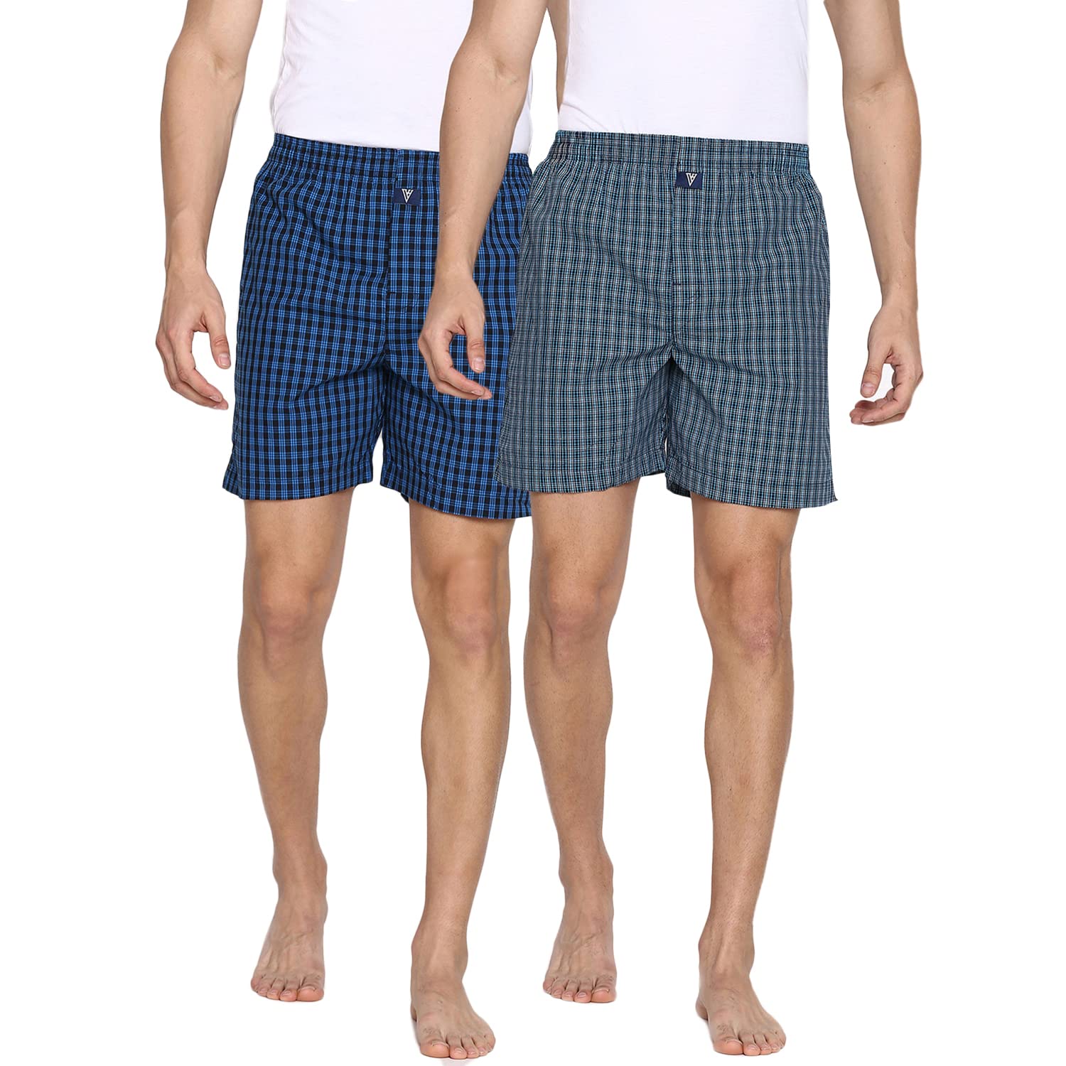 van heusen Men's Cotton Classic Regular Solid Boxer Shorts-picture-11