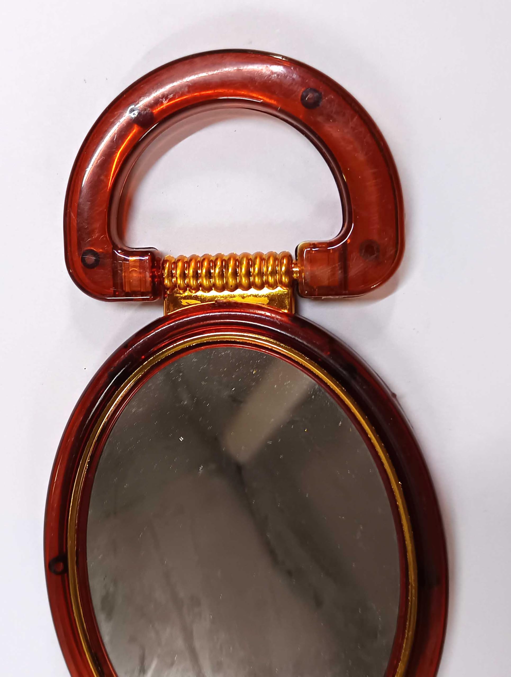 Oval Beauty Makeup Cosmetic Mirror & Double-Sided Normal and Magnifying Stand Mirror-image-38