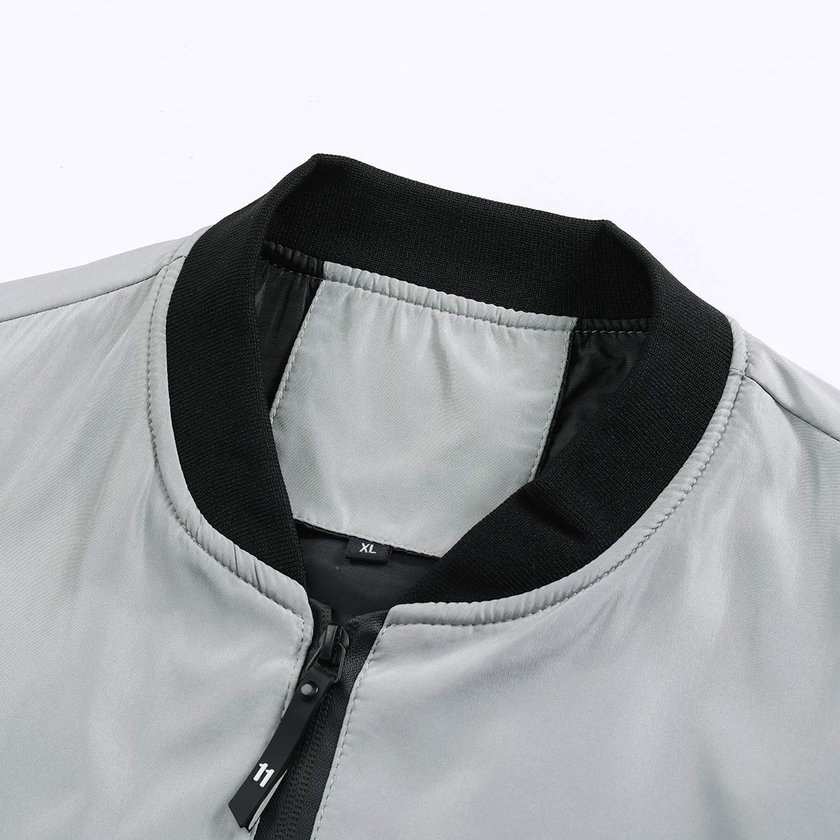 YOUTHUP Giacca da Uomo Transizione Leggero Bomber estivo Casual Giacca Sportiva all'aperto