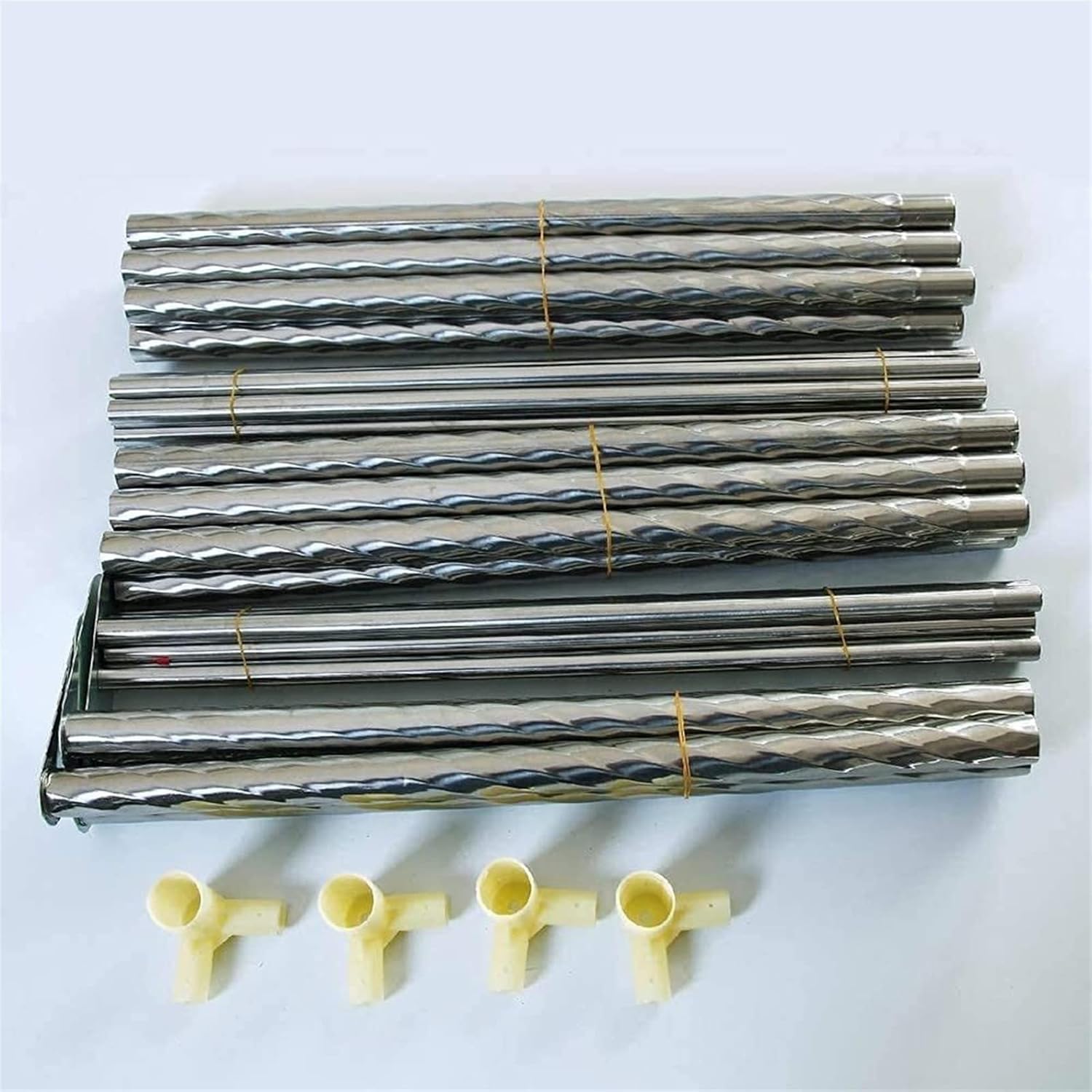 Mosquito Net Bracket Four Corner Bed Mosquito Netting Bracket, Stainless Steel Canopy Poles Bed Canopy Frame, Mosquito N
