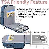 Vista 5 de Bolsa de ganchillo, mochila de tejido y organizador de bolsas con puerto de carga USB, bolsa grande de almacenamiento de hilo