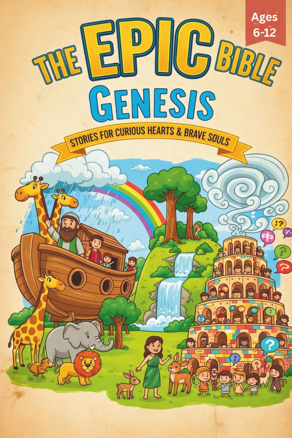 The Epic Bible: Genesis: Stories For Curious Hearts & Brave Souls | 12 Biblical Stories From The Book of Genesis For Kids Aged 6-12: 1