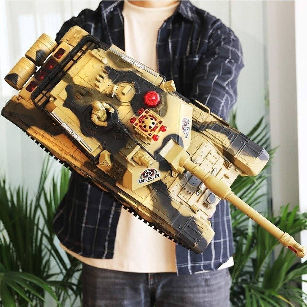 Buy Kikioo Large Radio Controlled Model Main Battle Tank Toy RC With