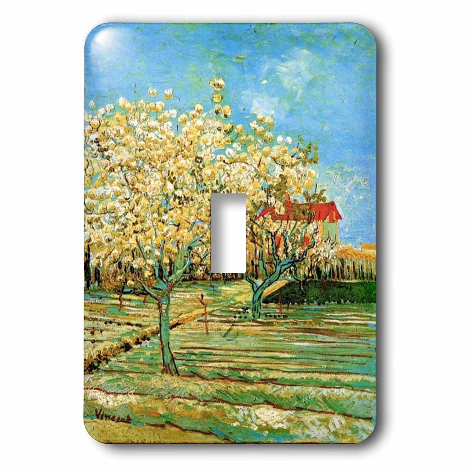 Interrupteur Van Gogh pour remplacer une plaque murale unie par de l'art