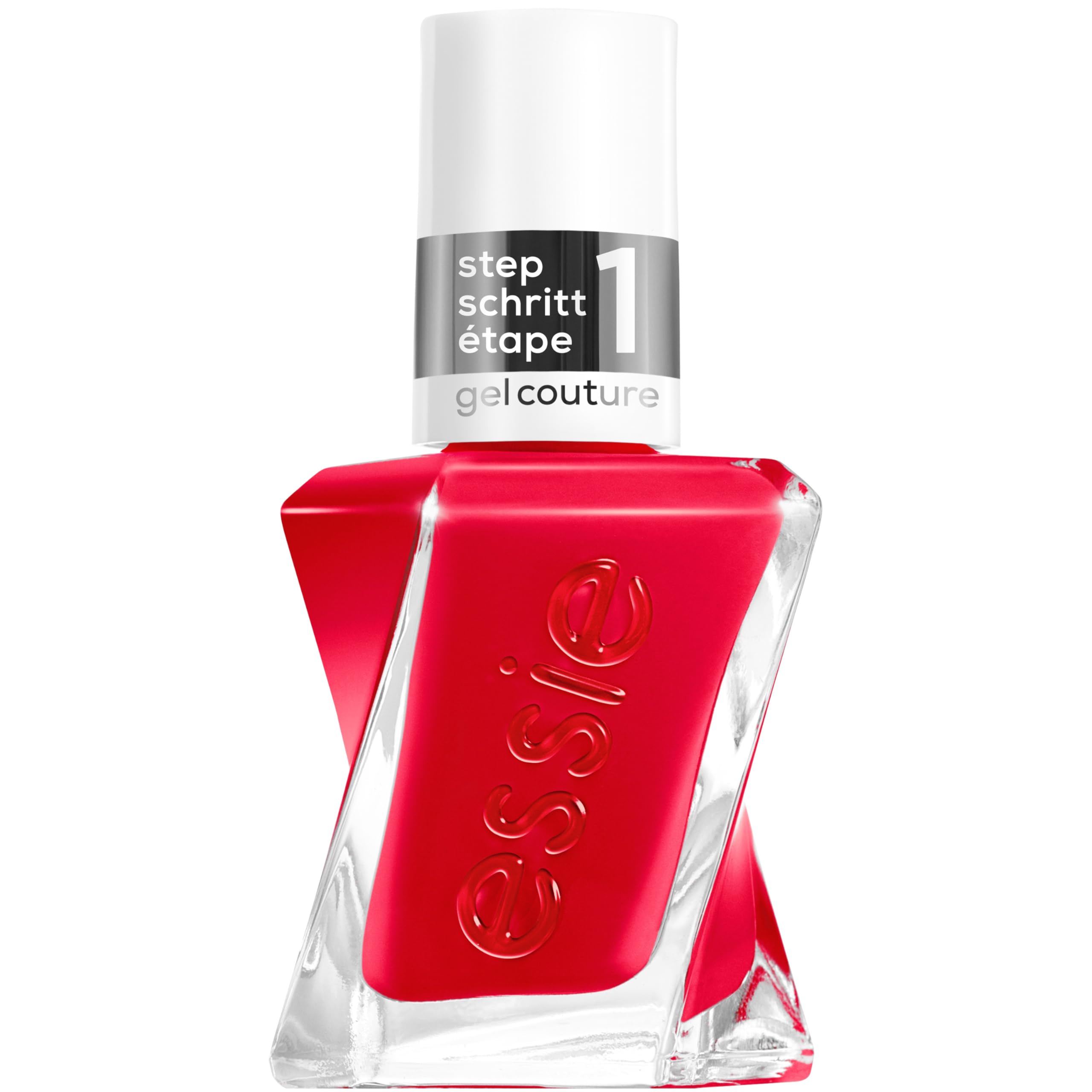 gel by essie 270 rock the runway nail polish - red gel nail polish without UV lamp - 15 ml