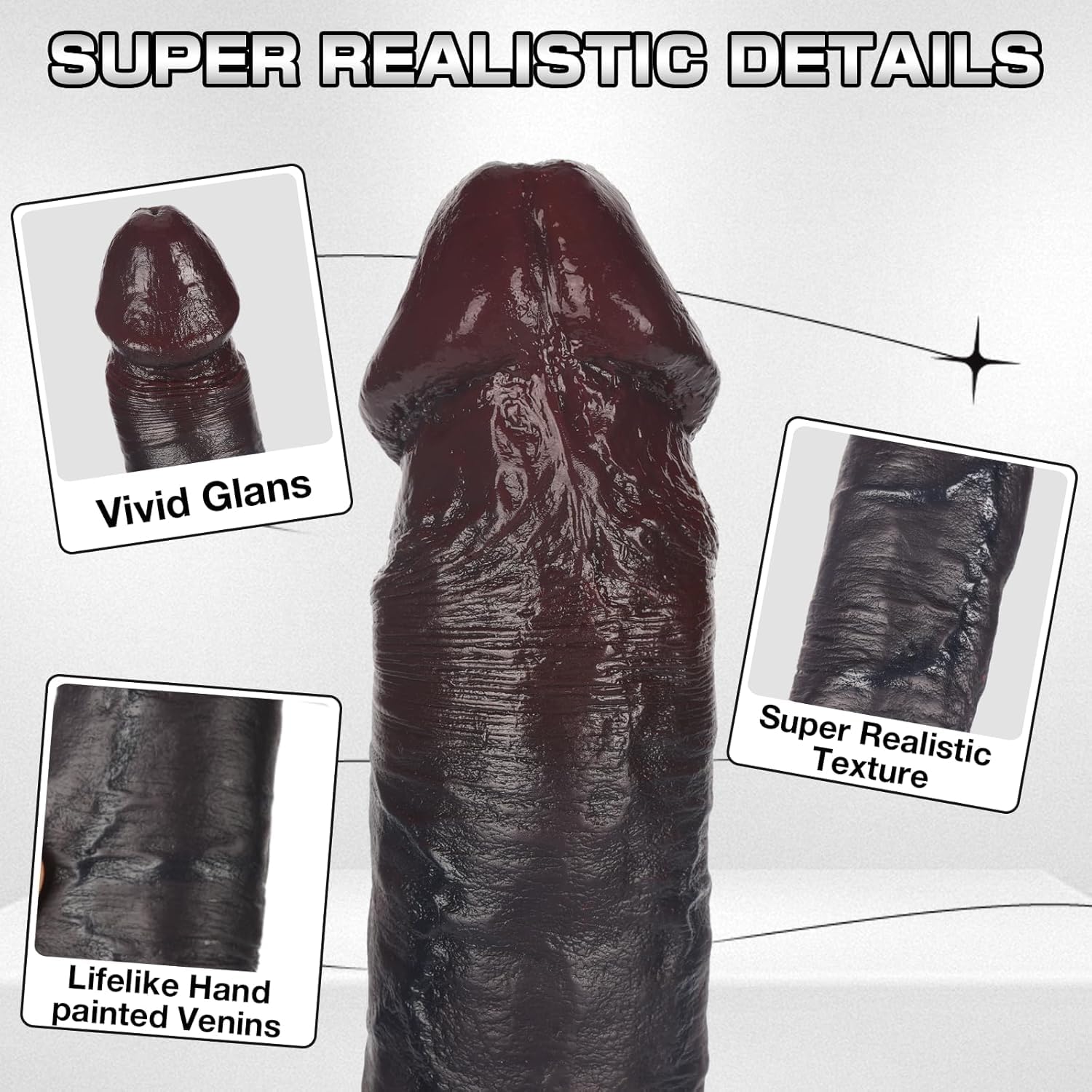 Guaina Pene con Anelli per Coppia, Medical Silicone Penis Sleeve con Cock Ring per Uomo, per Guaine Prolunghe e l'ingrandimento del pene, Ritarda l'eiaculazione Aumenta per L'erezione(YDL-035) (nero)