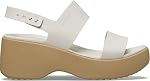 Crocs Women's Brooklyn Sky Sandals, Wedge Sandals for Women