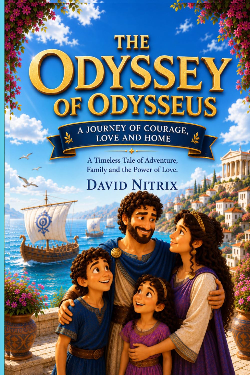 The Odyssey: A Journey of Courage, Love and Home (Little Heroes of the Ancient World)