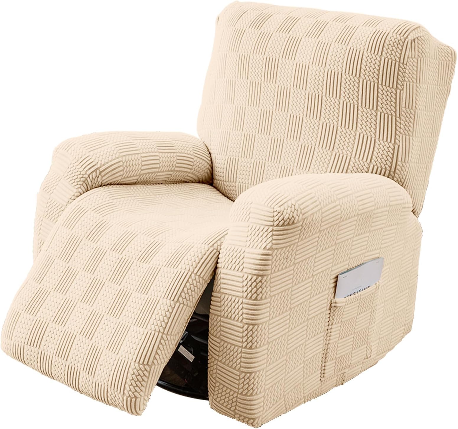 Amazon.de uiceno Sessel bezug, stretchhusse für relaxsessel 4teilig