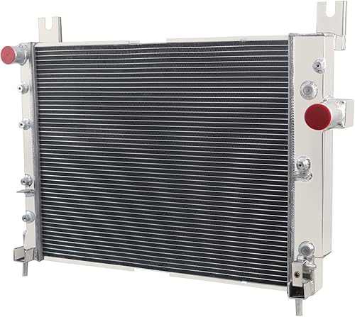 Miniatura 2 de Radiador de aluminio de 3 filas para Dodge Dakota Durango 2000 2001 2002 2003 2004 3.7L 3.9L 4.7L  5.9L Radiador de repuesto para Dodge Durango