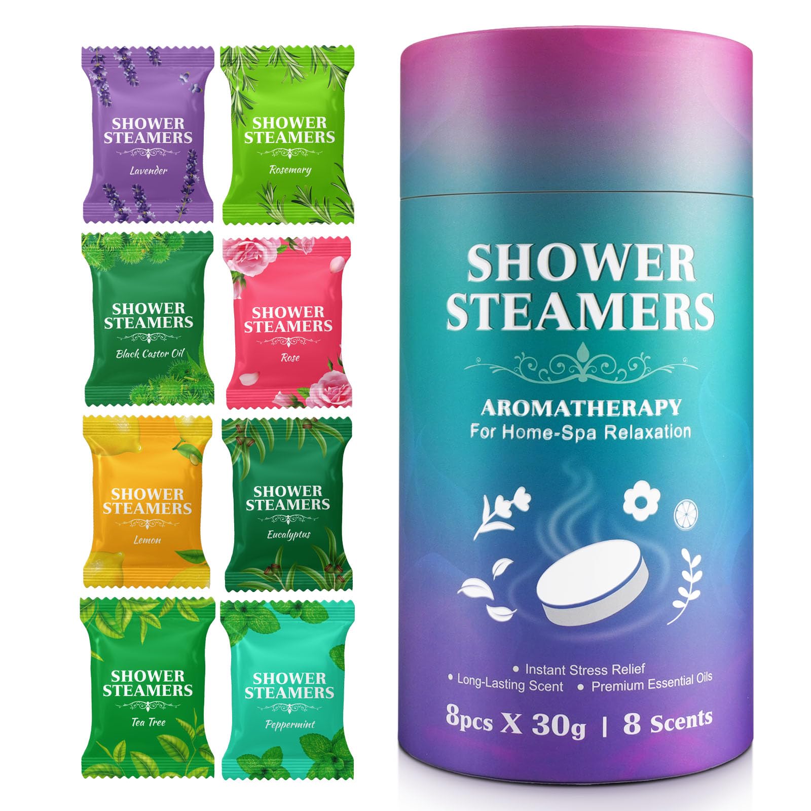 Set de vapeurs de douche d'aromathérapie