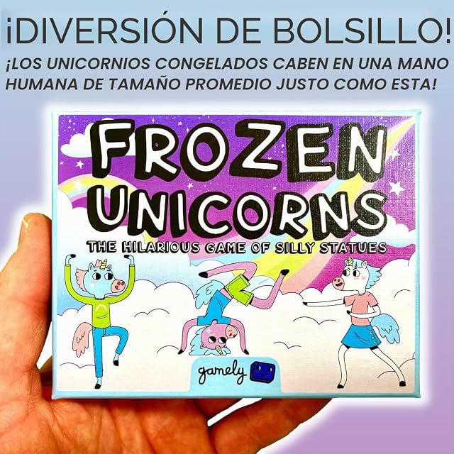 Foto 3 de 7 de Gamely Unicornios Congelados: el desternillante Juego de Las estatuas de tamaño Bolsillo Que provocará…