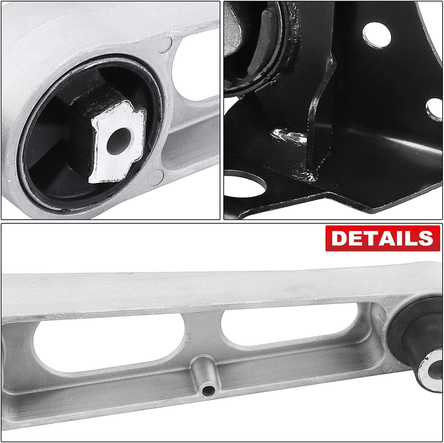 A-Premium 3PCS Engine Motor Mount and Transmission Mount Set Compatible with Dodge Neon 2003 2004 2005 L4 2.0L, Automatic Transmission, Replace# 4668462AC 5086709AB