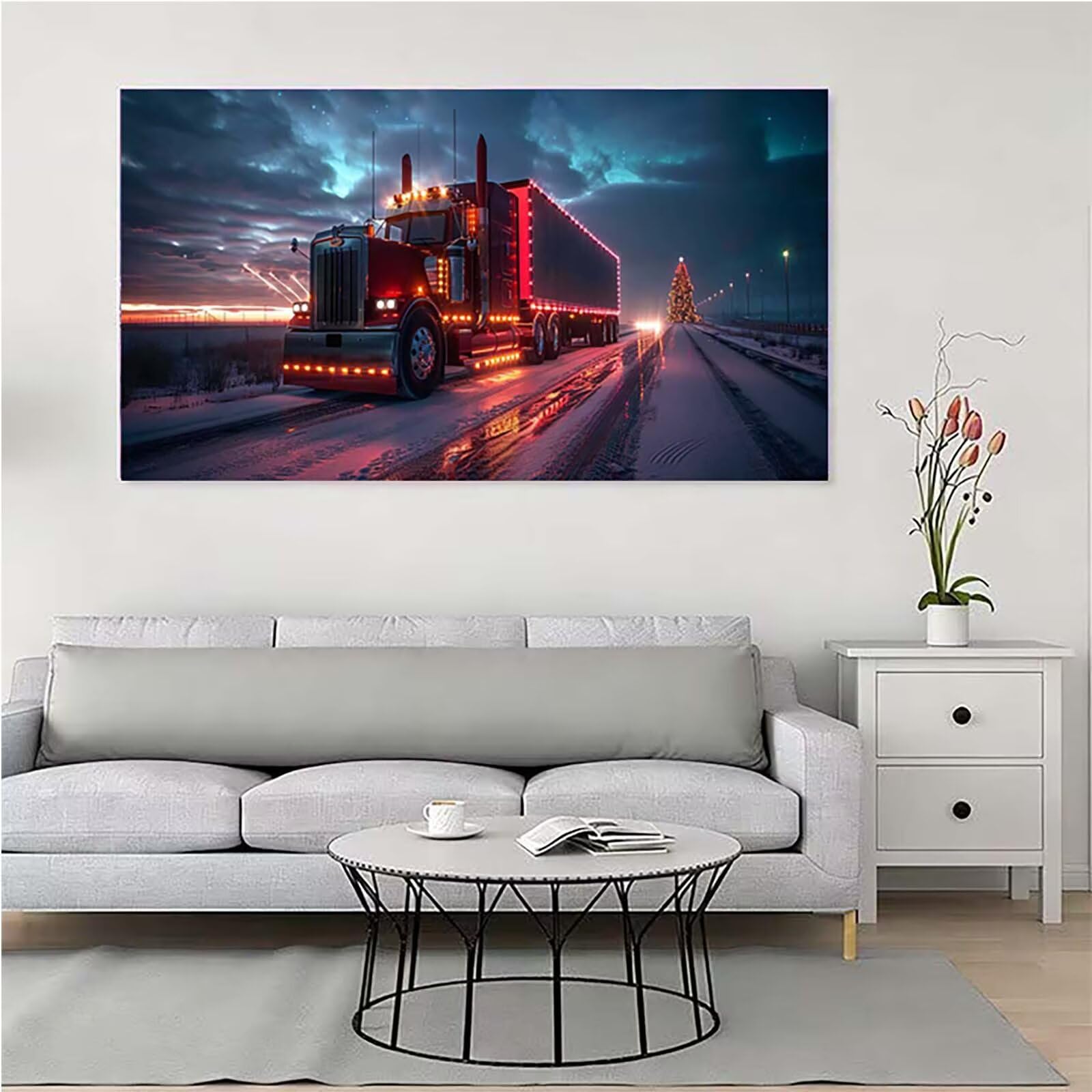 Camion Diamond Painting Grandi Dimensioni 50x100cm, Diamond Painting N-2223