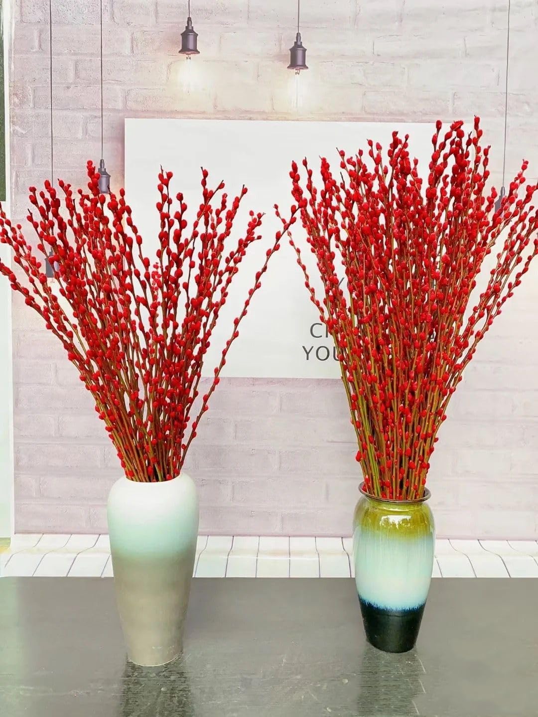 Ramas De Sauce Para Boda PAMUNULA Ramas De Flores Artificiales De