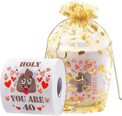 Regalos de 30 cumpleaños para mujeres y hombres, rollo de papel higiénico de 30 cumpleaños, suministros de fiesta, regalos divertidos de broma,
