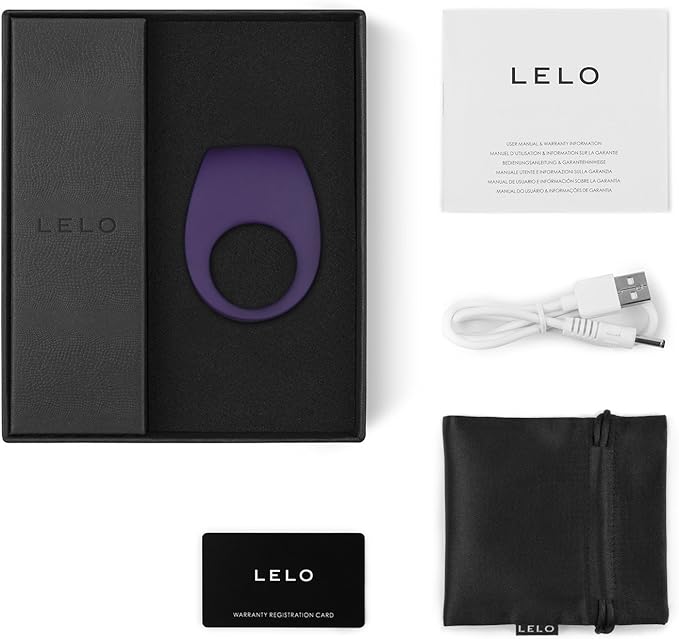 Lelo TOR 2 Anillo Vibrador para el Pene Purple Anillo ...