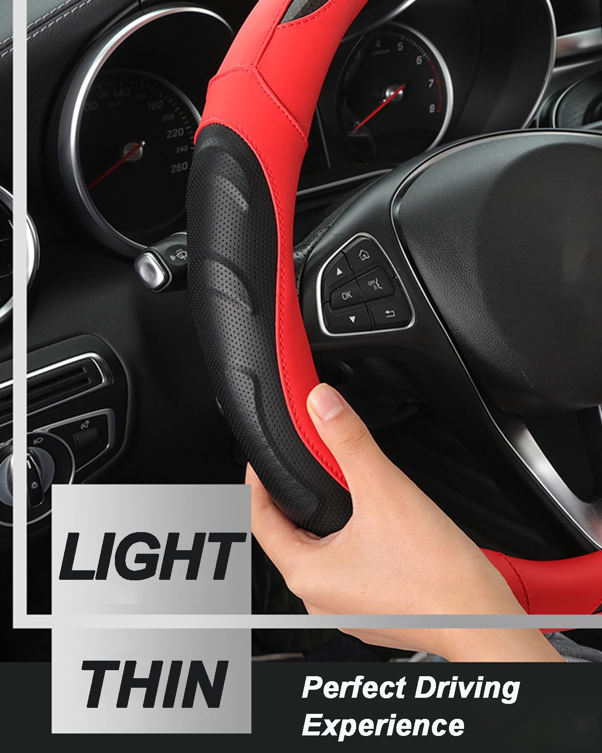 Coprivolante Antiscivolo Per Maserati – Compatibile Con Levante, Ghibli, Quattroporte, GranTurismo, Universale 4 Stagioni, Traspirante