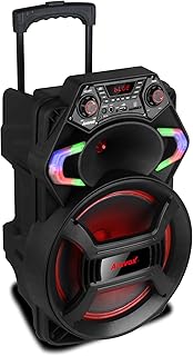 Caixa de som acústica bluetooth 550w amvox aca550 strondo ii