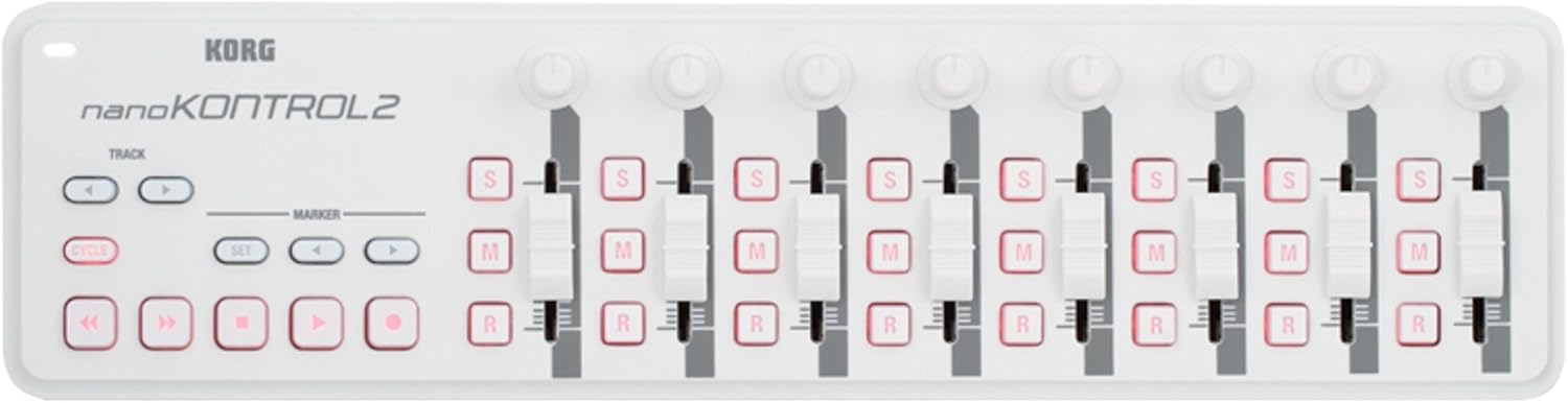 Korg, 1-Key Midi Controller (NANOKON2WH),White