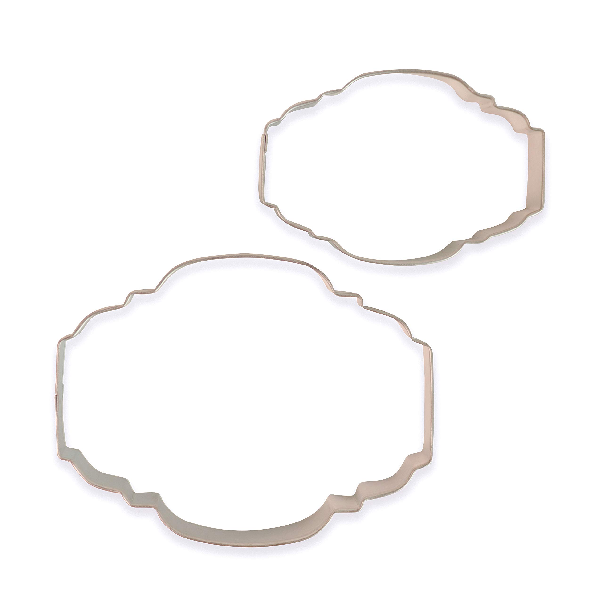 Pme Grey Set Of Cookie And Cake Plaque - Style Size 2