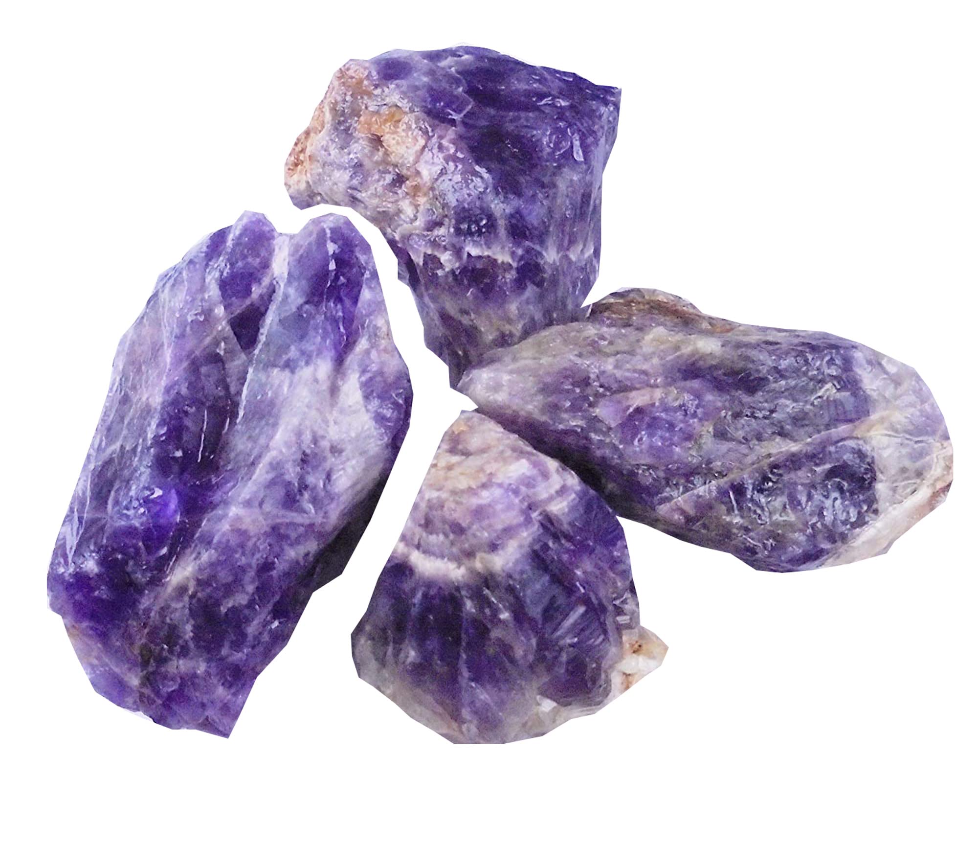 eshoppee 150-200 gm Amethyst Stone Rough Natural raw Crystal Rock for Healing Meditation Decoration and vastu Correction (Amethyst)