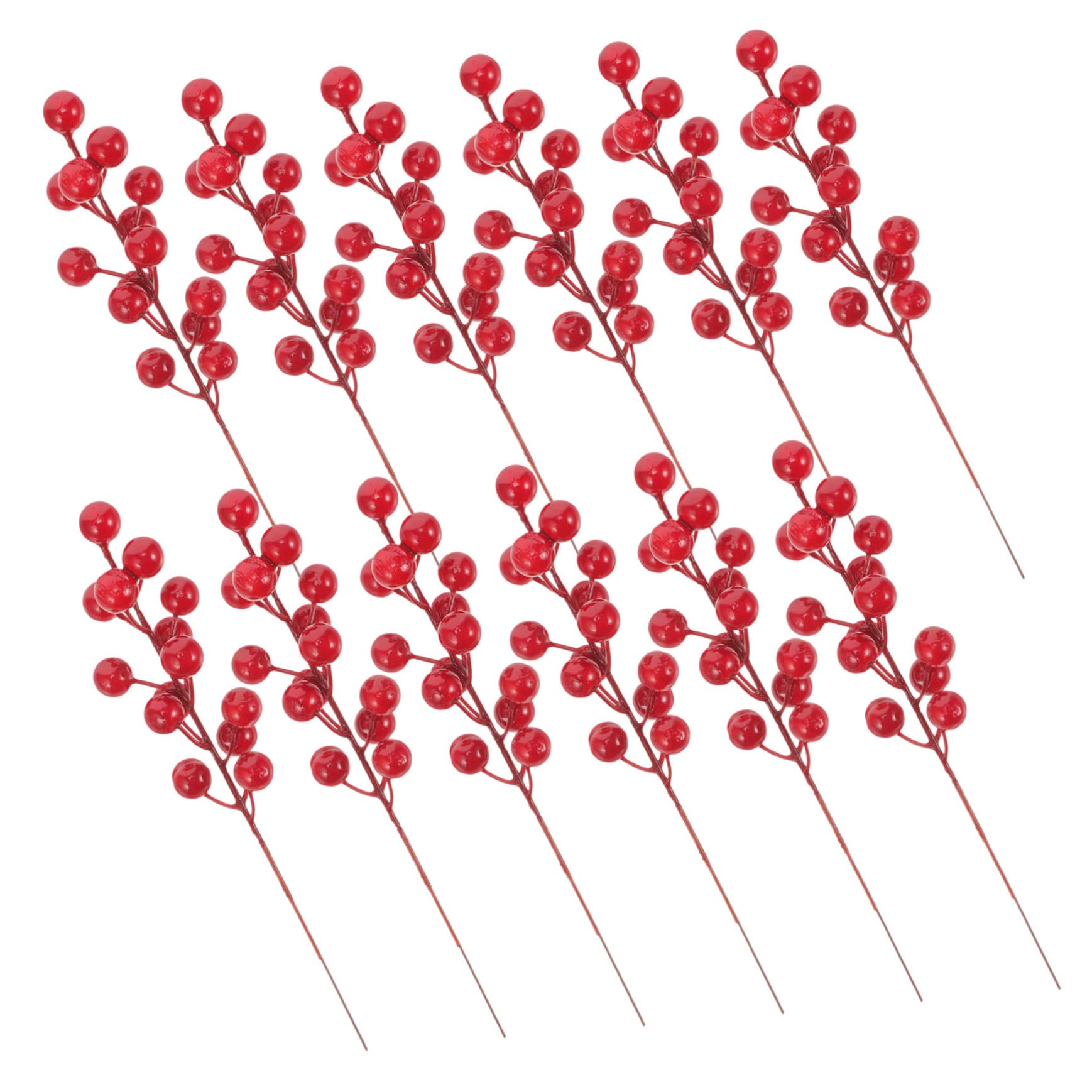 Mini couronne de Noël artificielle Ciieeo, lot de 5 pour table