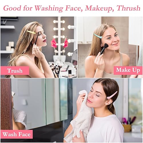 Miniatura 6 de 12 pinzas para el cabello para peinar, antideslizantes, coloridas, de plástico, con diseño de cocodrilo, para mujeres, bebés, niños y niñas, 3.5