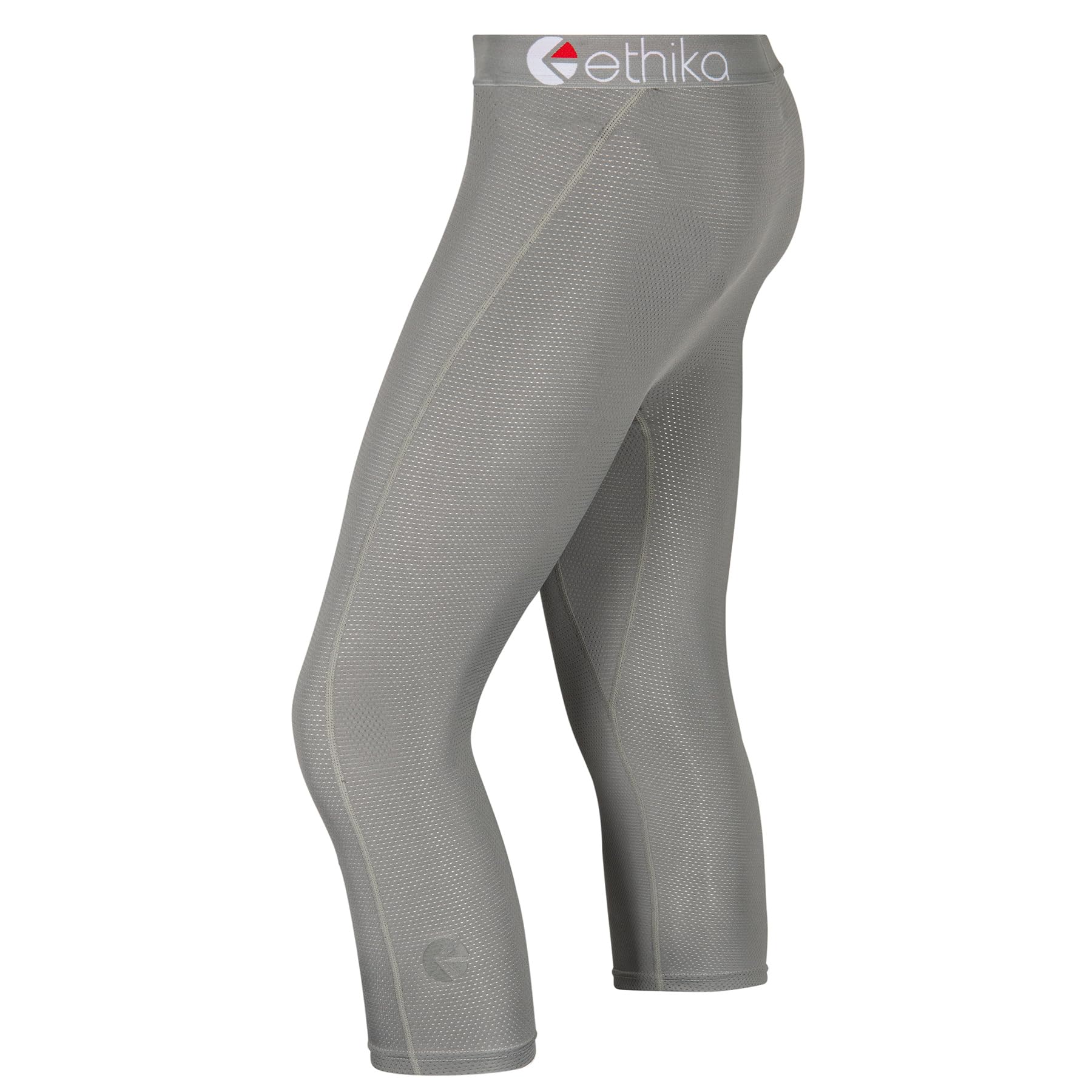 Collant 3/4 Micromesh Ethika - Sous-vêtement technique de compression gris - 6