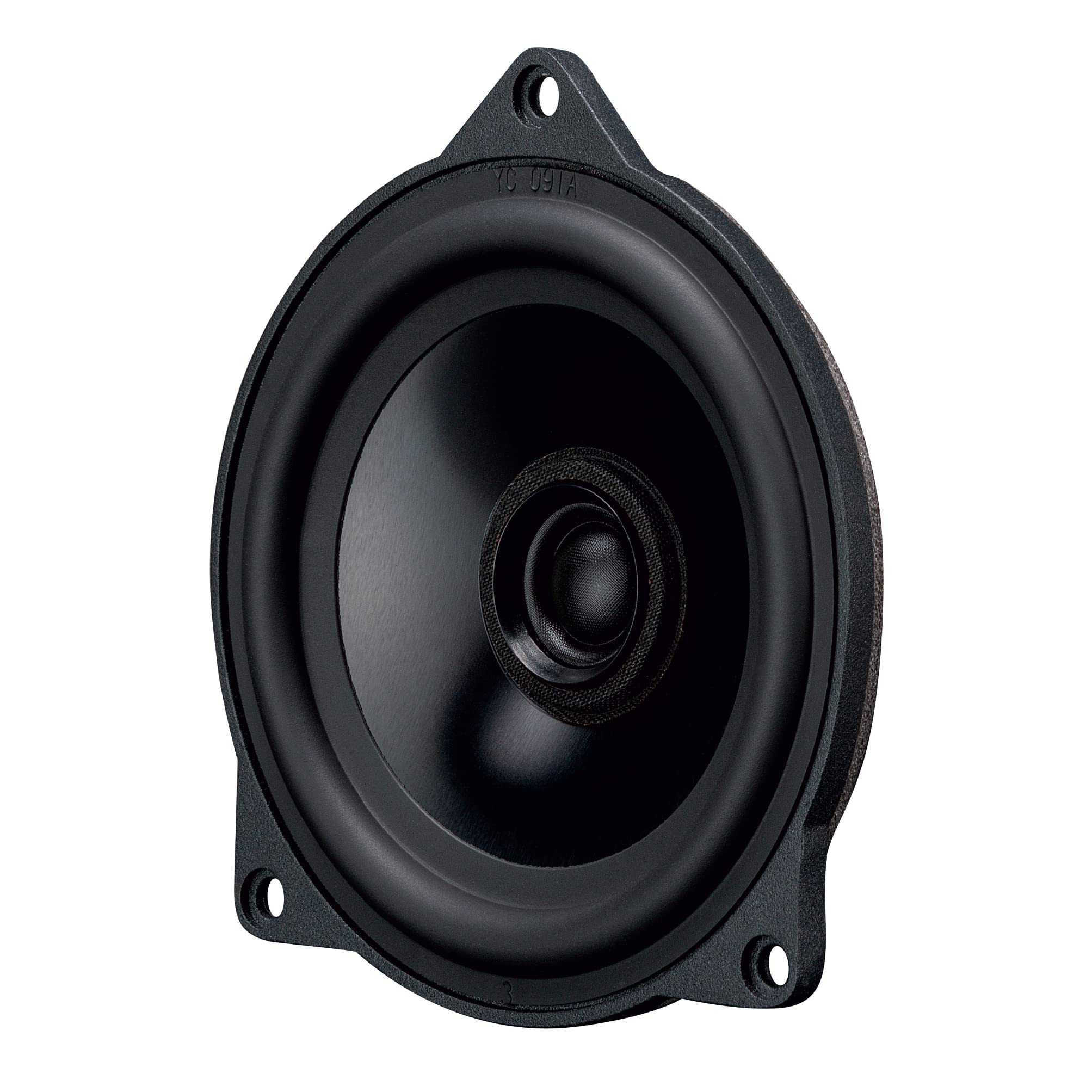 EMPHASER EM-BMWC1 – 10 cm Center Speaker, kompatibel mit BMW & MINI | Klangstarker 4 Zoll 2-Wege Plug & Play Zentrallautsprecher, passgenau für den Einbau im Armaturenbrett, 1 Stück