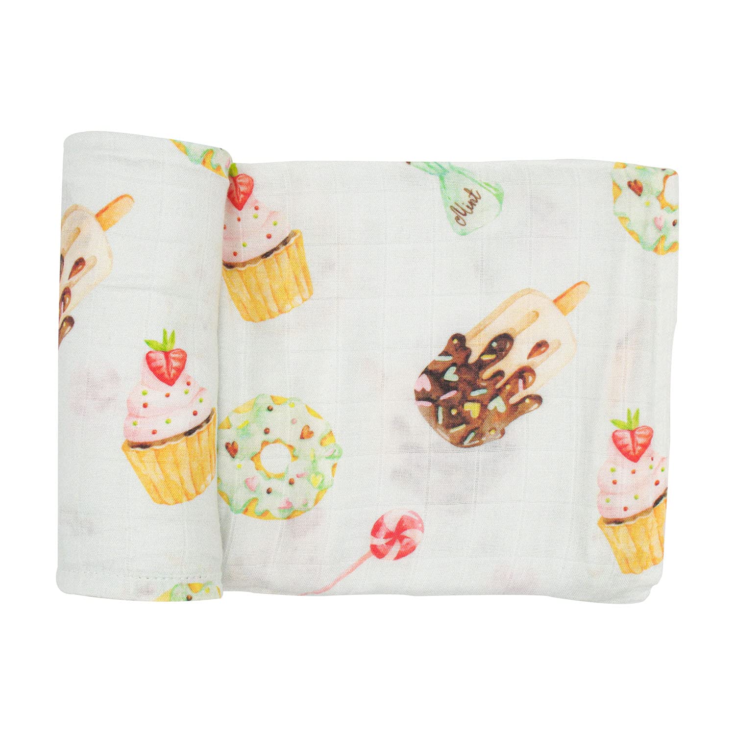 Cobertor De Musselina Para Bebê 109x109 Cm | Macio, 6 Camadas - Presente Para Chá De Bebê