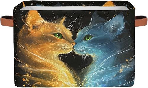 Miniatura 24 de Cesta de almacenamiento pequeña de color rosa con asas para niños, cubo plegable de tela, organizador de almacenamiento para guardería, sala de