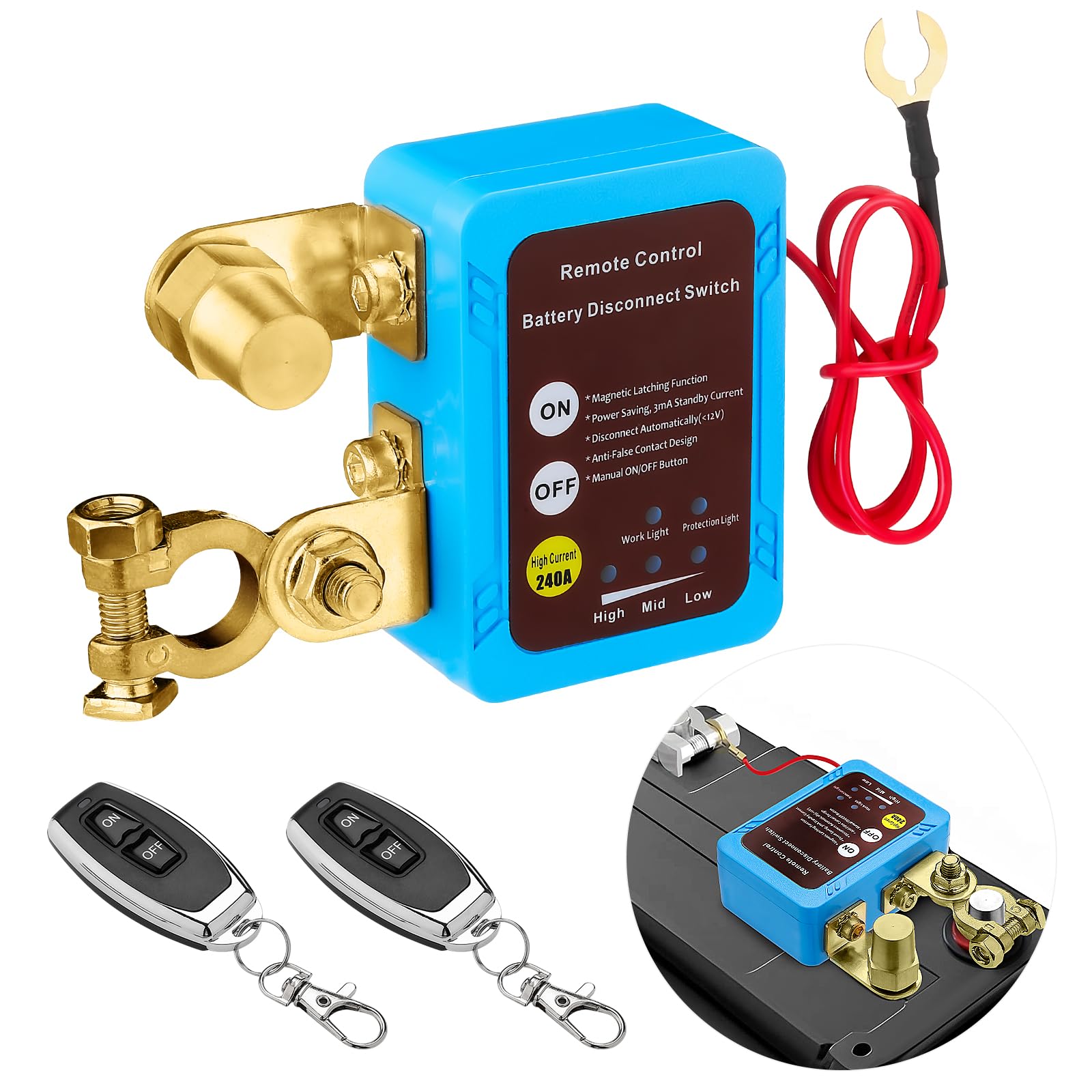 ISINFLASH Smart Voltage Kill Switch