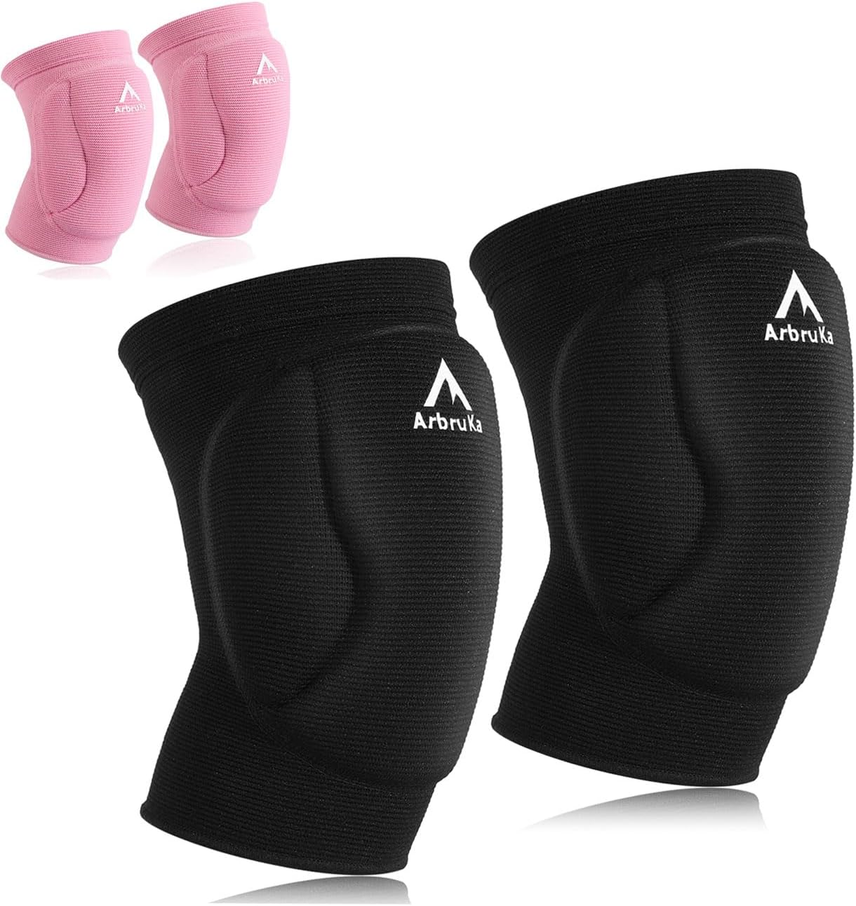 Volleyball Knee Pads for Men Women Boy Girl , Knee Protector Knee Supporter . Knee compression Sleeve with high Protection Cushion for Volleyball ,Running ,House Cleaner , Worker , Weight lifting , Dancer
