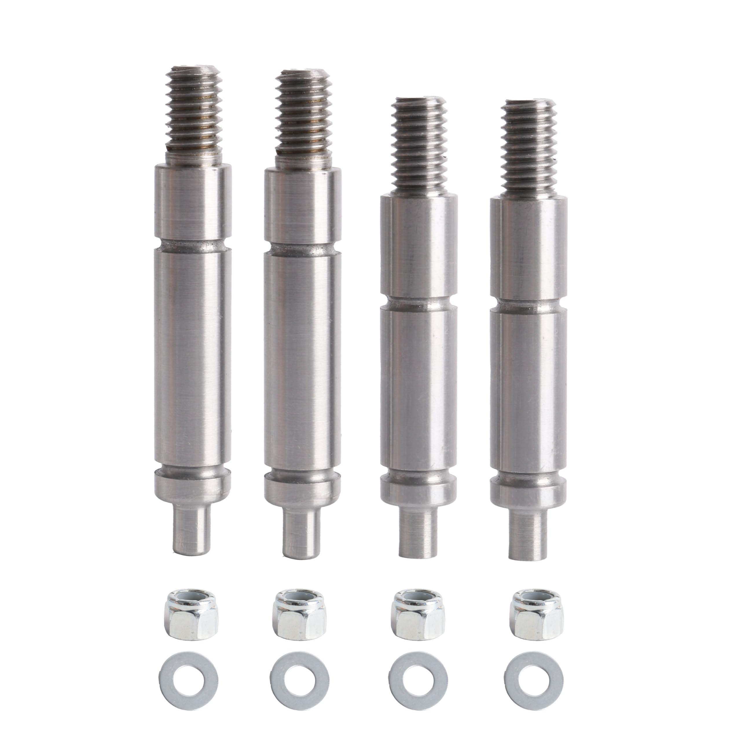 4 Pcs W10359269 Dryer Left and Right Side Shafts Kits Fits for Whirlpool Fits for Crosley, Dryer Drum Roller Shaft, Dryer Drum Shaft, Replaces OE W10359270 AP6020386 PS11753705 339489 K34-908