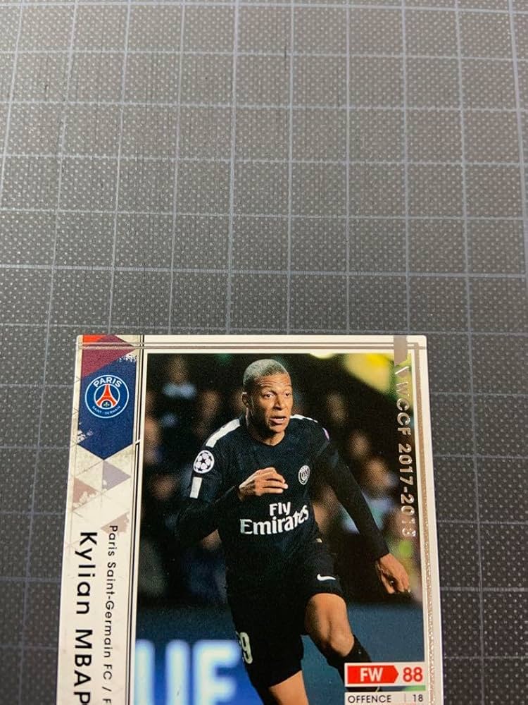 Amazon.co.jp: WCCF 2017-2018 キリアン ムバッペ エクストラカード Amazon.co.jp: WCCF 2017-2018 キリアン ムバッペ エクストラカード