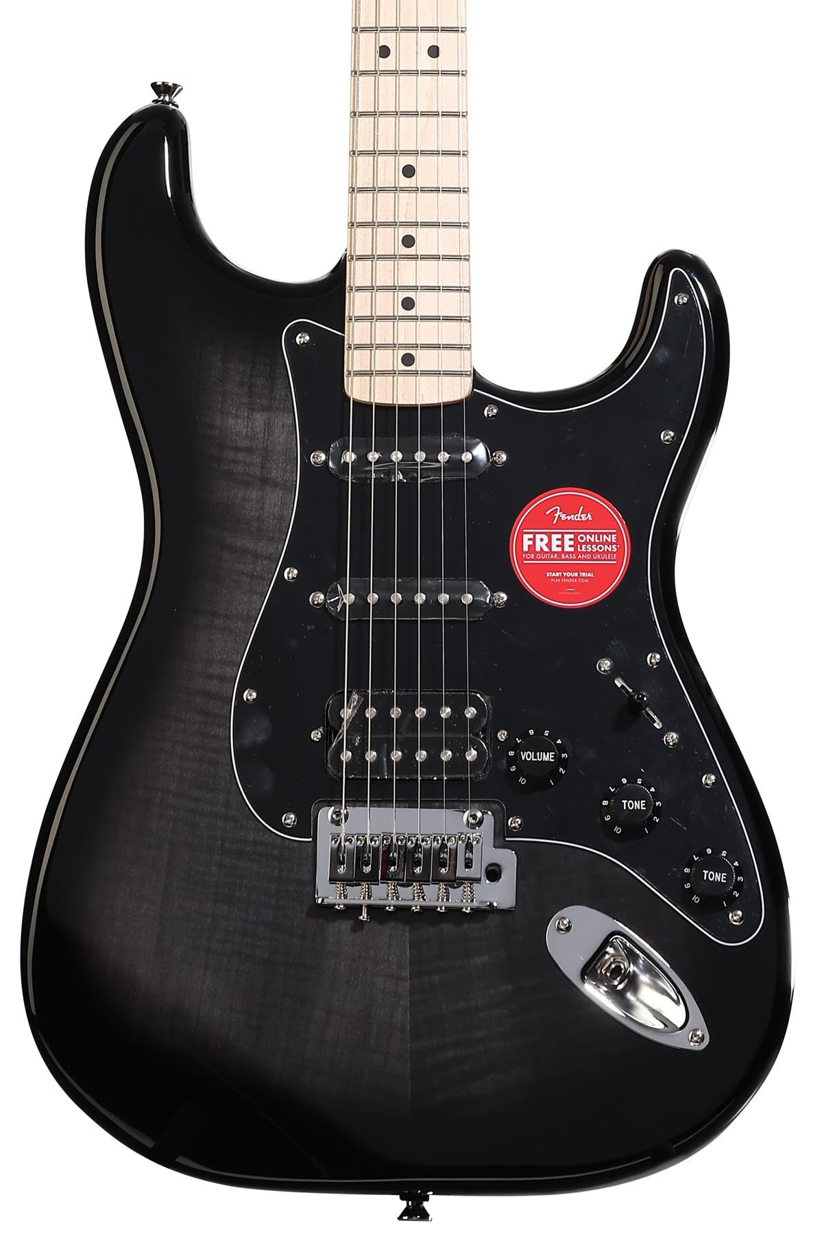 Amazon.com: Squier Affinity Series Stratocaster FMT Electric
