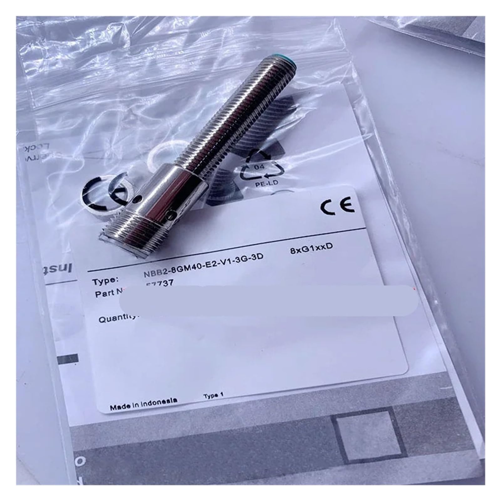 CLEUFWKO 1pcs NBB2-8GM40-E0-V1 NBB2-8GM40-E2-V1 NBB2-8GM40-E2-V1-3G-3D Proximity sensor(-8GM40-E2-V1-3G-3D)