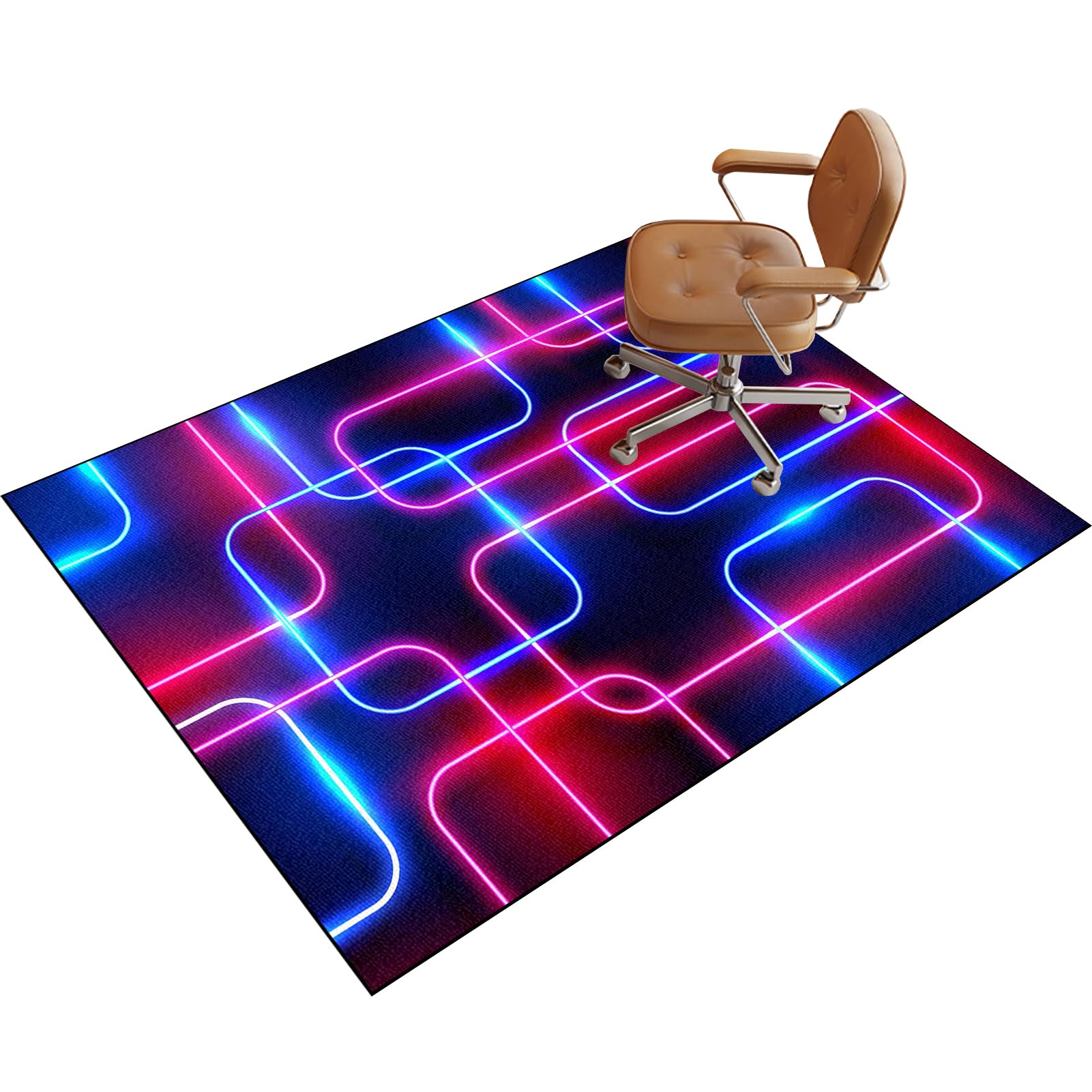 Tapis antidérapant pour protéger le parquet des rayures de chaise de bureau et de jeu