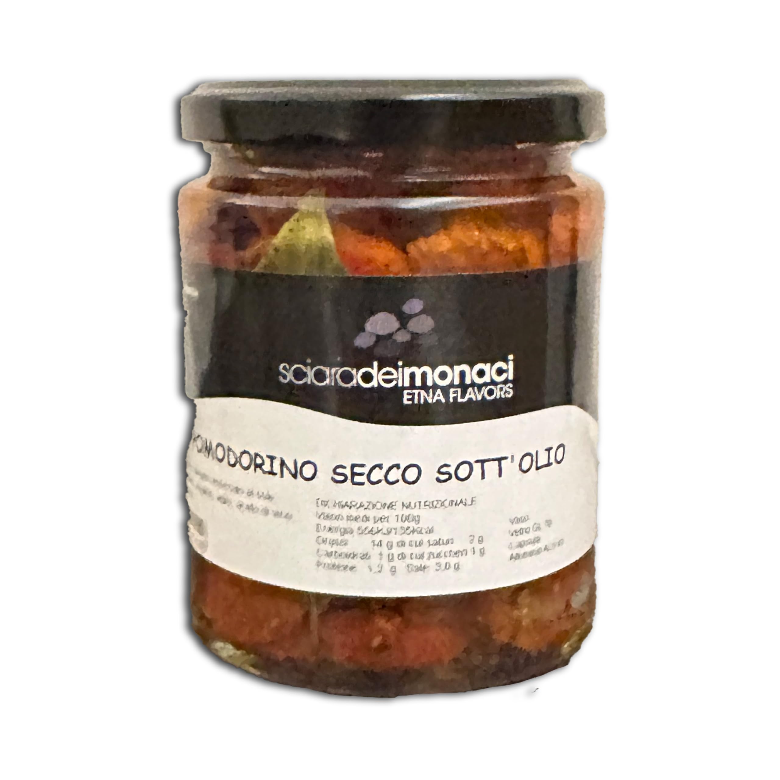 OFFERTA 3 VASETTI - Pomodorini Secchi Sott'olio Artigianali (3 x 290g) - Specialità Siciliana - Sciara dei Monaci