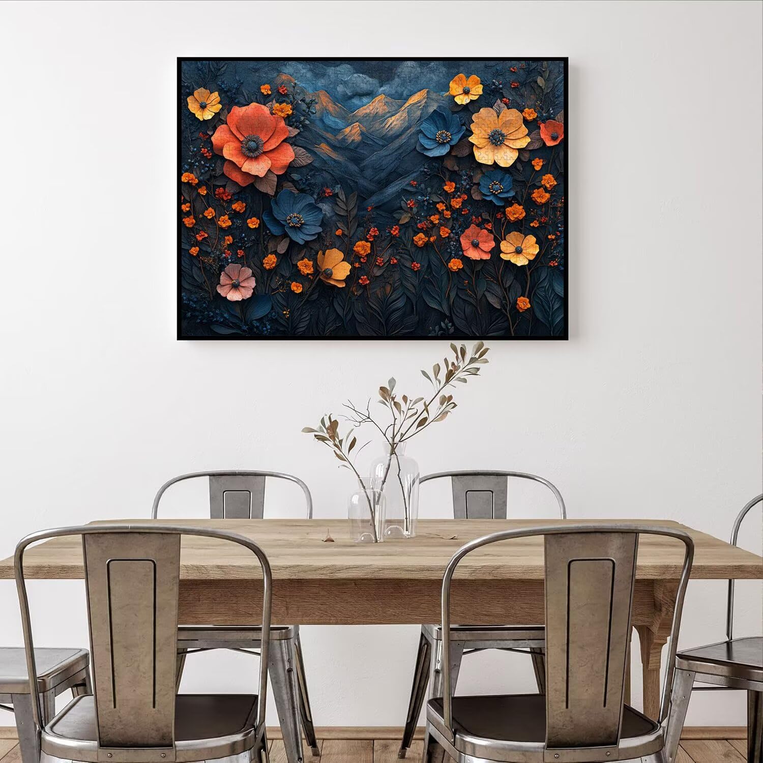 Puzzle 5000 Pezzi Fiori Puzzle Adulti, Gioco Educativo, n-315 | Jigsaw Puzzles montagna, Impossibile Difficile Sfida, Classici Gioco Familiare, Giochi Divertenti, Idee Regalo