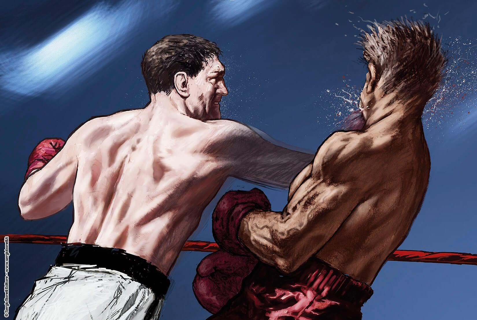 Souzie-Q. Un ritratto di Rocky Marciano