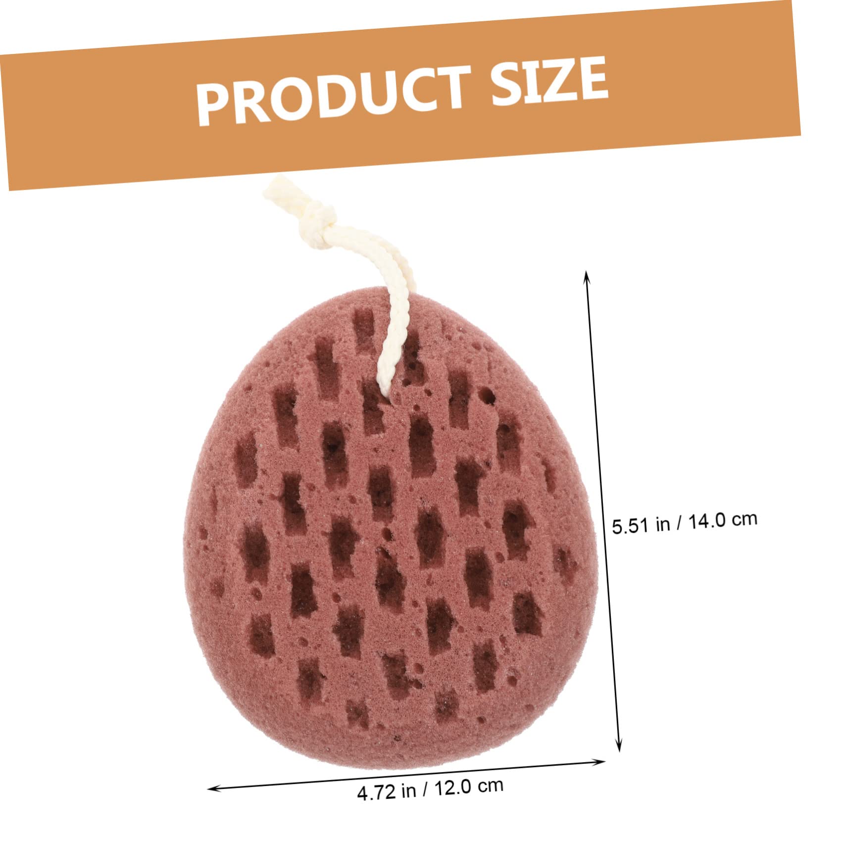 DOITOOL 4pezzi Spugna Esfoliante Per Doccia Scrubber Per Schiena Morbido Palla Da Bagno Adorabile Perfetta Per Natale e Shower Pulizia Della Delicata e Ricca