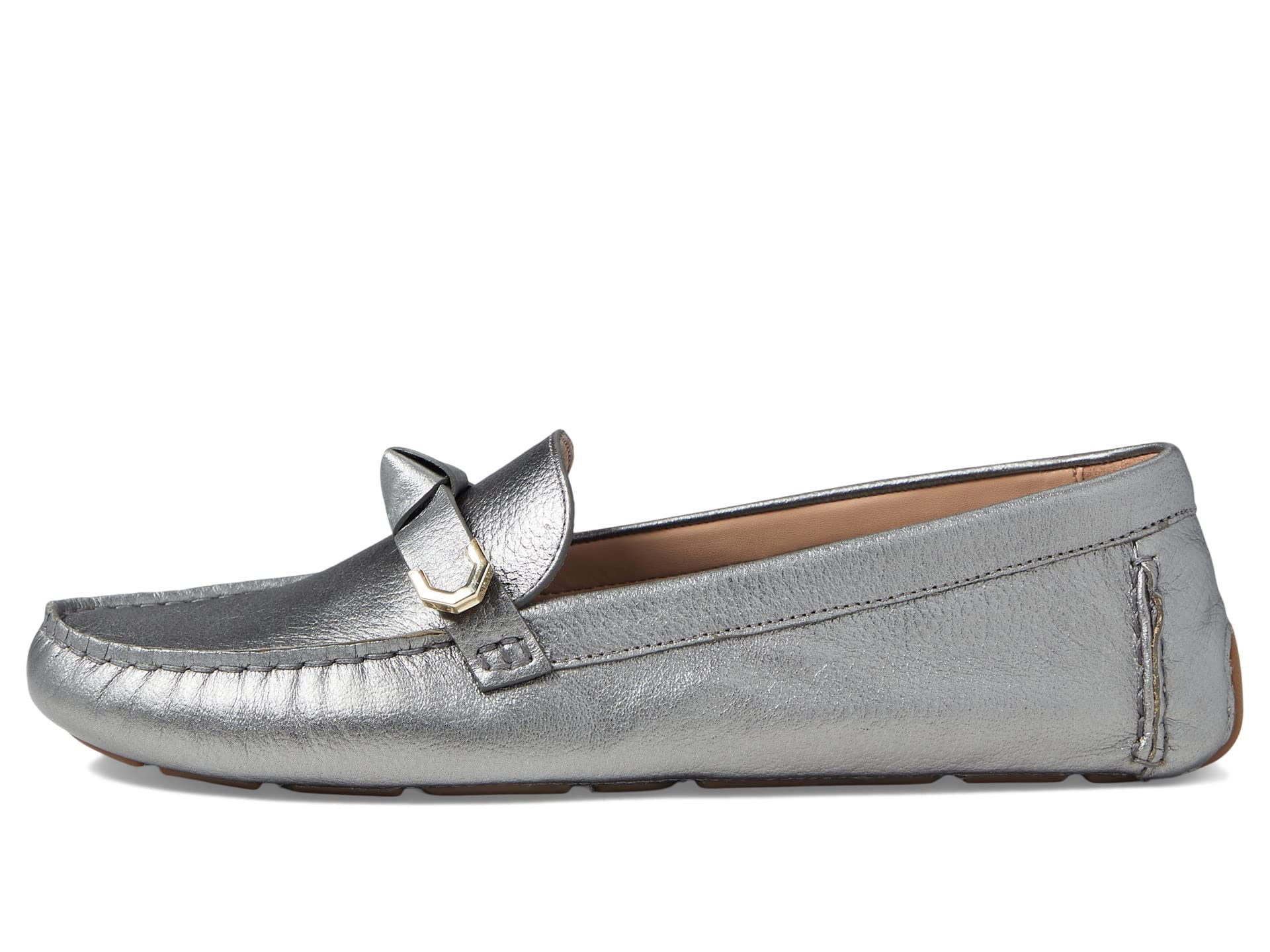 靴 COLE HAAN EVELYN BOW D 6.5 B Sz 6.5 Cole Haan Evelyn Bow Driver Pewter Metallic 6.5 B (M) | eBay