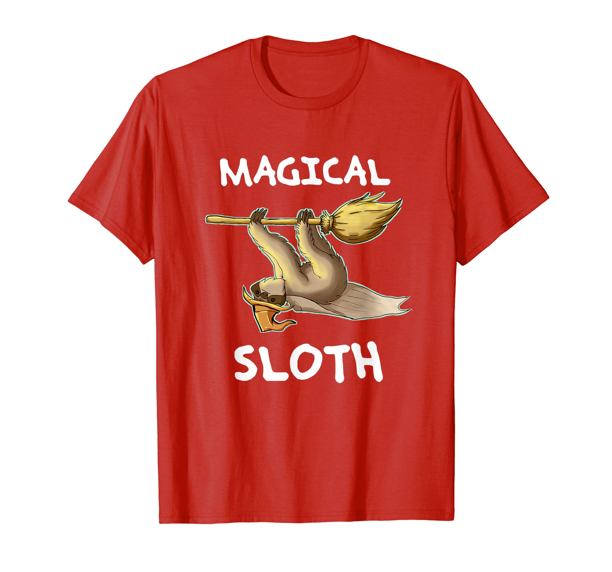 Funny Magical Sloth Lover Gifts Cute Graphic Sloths T-Shirt T-Shirt