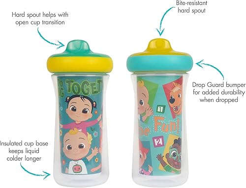 Miniatura 8 de The First Years - Vaso entrenador aislante de Toy Story de Diney y Pixar de 9 onzas, 2 unidades, multicolor