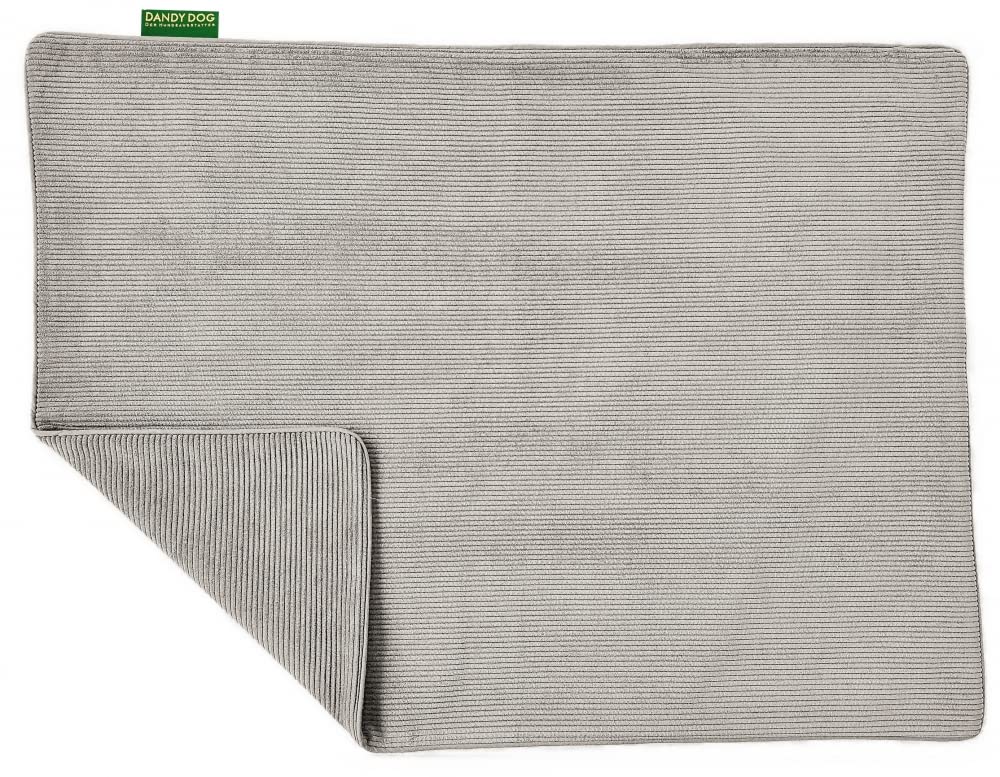 Couverture pour chien Relax gris M tapis velours confortable Dandy Dog