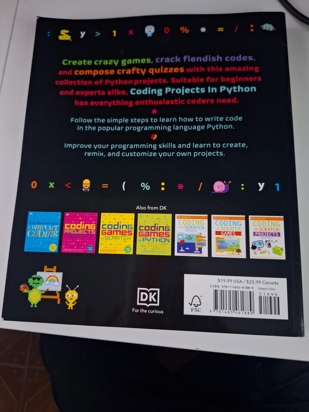 Amazon.fr - Coding Projects in Python - DK - Livres