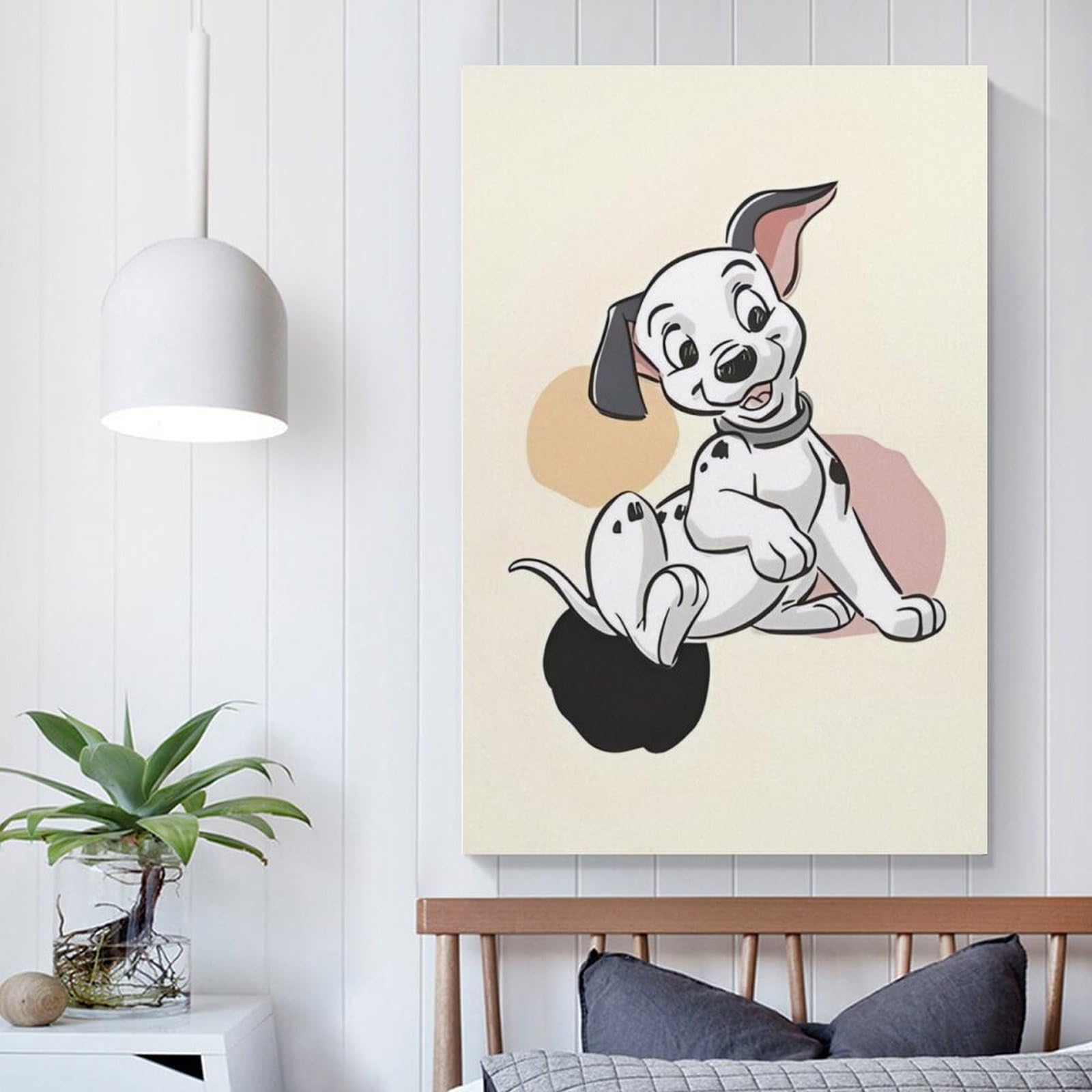 アンティークわんちゃん画壁掛けレア物 Amazon.co.jp: 101匹わんちゃん ポスター 絵画 インテリア 壁紙
