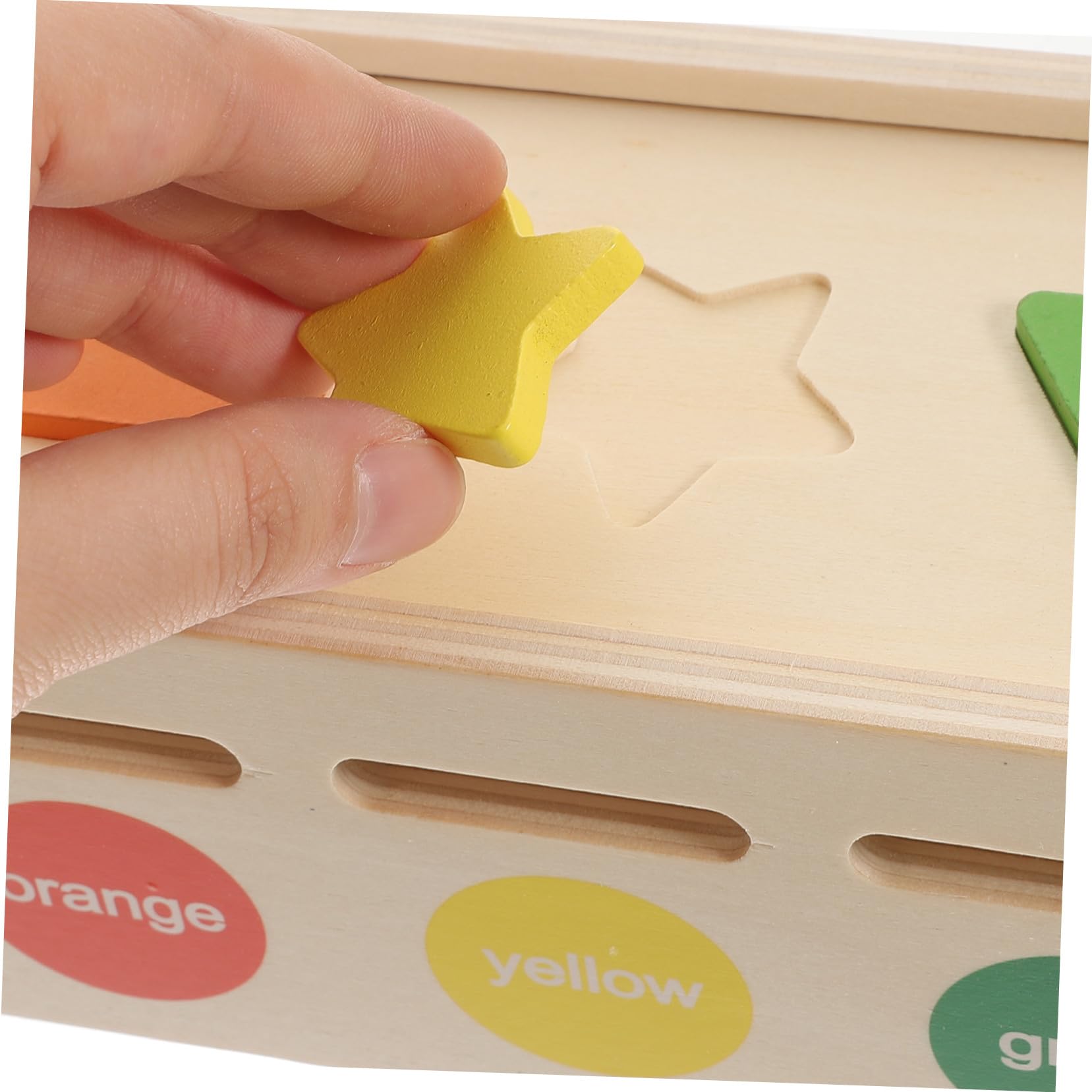 Clasificador de Formas de Madera Juguete Educativo para Bebés y Niños Pequeños para Desarrollo Sensorial y Coordinación Mano-Ojo